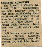 Kukowski, Chester